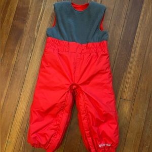 Columbia 12/18 month snow bib